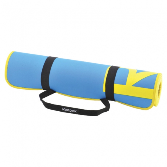 Reebok color line fitness mat cyaan 7205.362